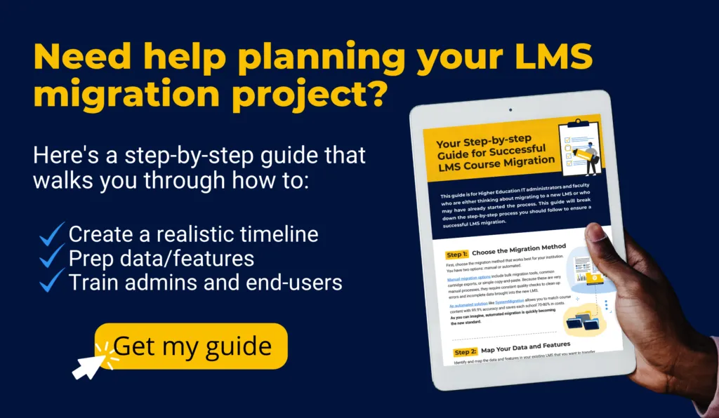 LMS migration guide