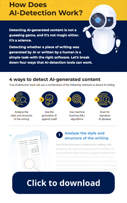 how does ai detection work cta